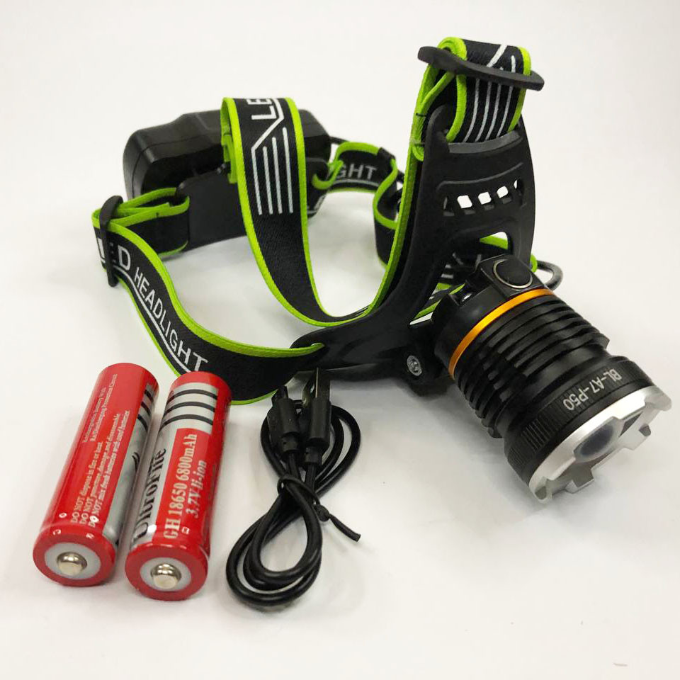 Налобный фонарь для автомеханика, Фонарь на голову для зсу, Фонарик на лоб, Налобный фонарик bailong GA-57 Львов - изображение 2