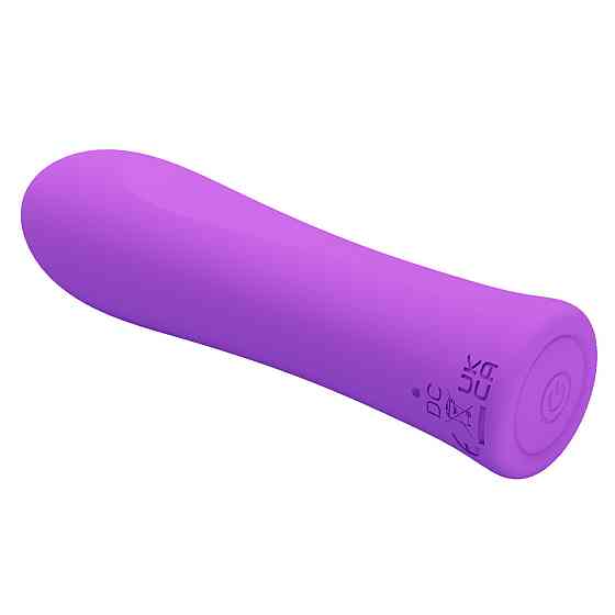 Мини-вибратор PRETTY LOVE Alfreda 12 режимов, фиолетовый, 10.2 х 2.6 см Sex Aura Киев