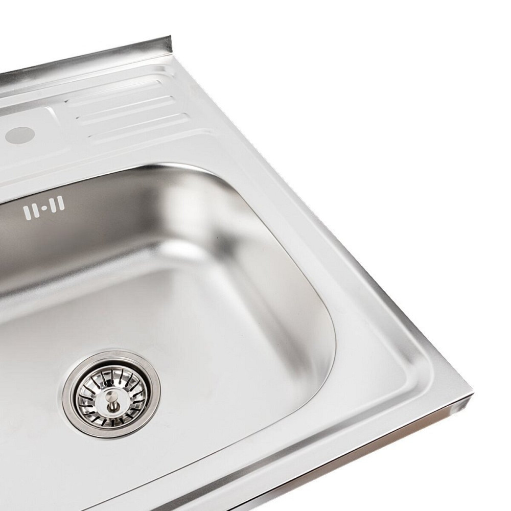 VALESO Кухонна мийка з нержавіючої сталі Valeso САТИН 5060 (0,7/160 мм) Киев - изображение 3