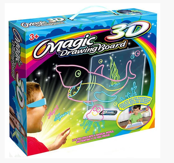 Магічна 3D дошка для малювання / magic drawing board 3d / 4150 Дніпро - фото 1