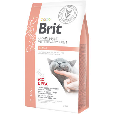 Сухий корм для кішок Brit GF VetDiets Cat Renal 2 кг (8595602528325) Вінниця - фото 1