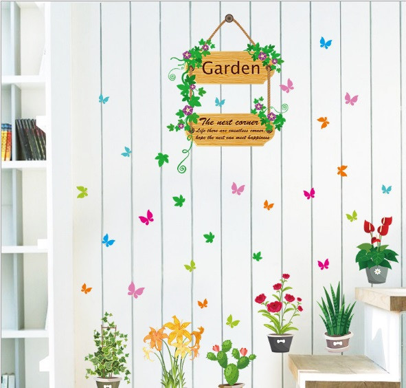 Декоративная наклейка на стену Цветы Киев - изображение 6