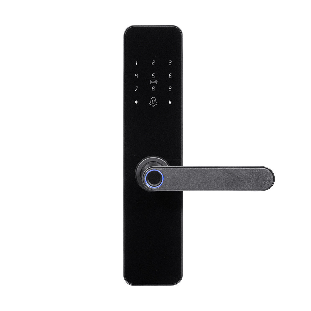 Замок біометричний автономний Trinix TRL-5110BTF Black L/R з Bluetooth, зчитувачем відбитків пальців і карт Mifare (65-00080) Киев - изображение 11