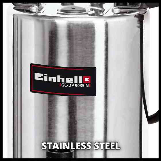 Погружной дренажный насос для грязной воды Einhell GC-DP 9035 N: 900 Вт, 18000 л/ч, высота 9м для ям Киев