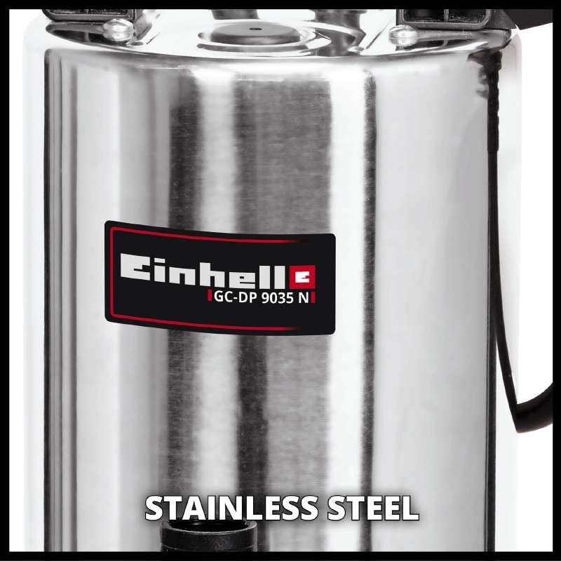 Погружной дренажный насос для грязной воды Einhell GC-DP 9035 N: 900 Вт, 18000 л/ч, высота 9м для ям Киев - изображение 4