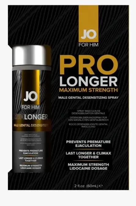 Пролонгувальний спрей System JO Prolonger Spray with Lidocaine (60 мл), не містить мінеральних масел Львов - изображение 1