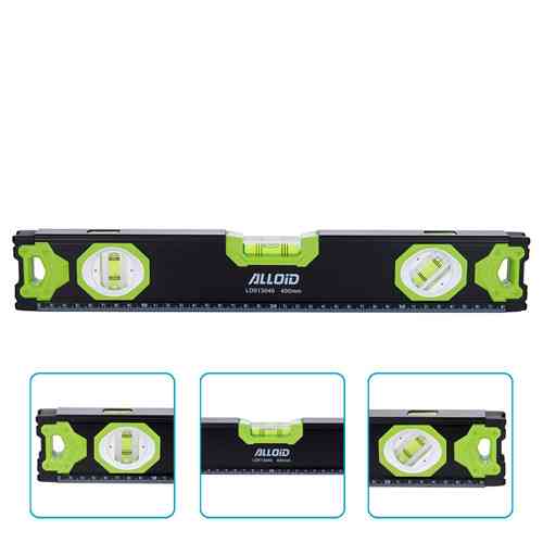 Alloid Pro. Рівень будівельний 40см, 3 капсули з магнітом Одеса