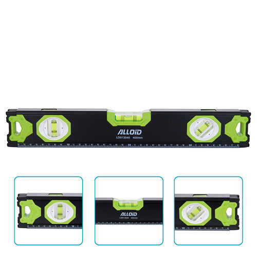 Alloid Pro. Рівень будівельний 40см, 3 капсули з магнітом Одеса - фото 1