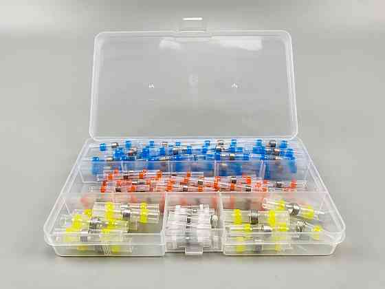 Набір паяльних з'єднувачів для проводів, термоусадочні стикові з'єднувачі, водонепроникні ізольовані Мукачево