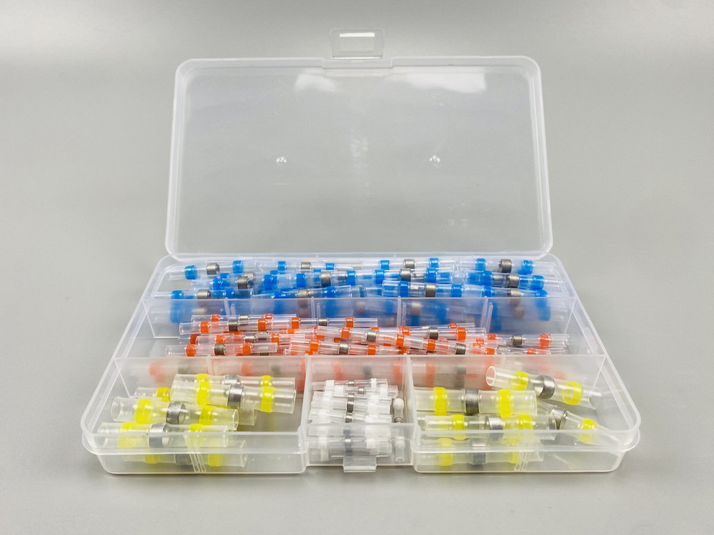 Набір паяльних з'єднувачів для проводів, термоусадочні стикові з'єднувачі, водонепроникні ізольовані Мукачево - фото 4