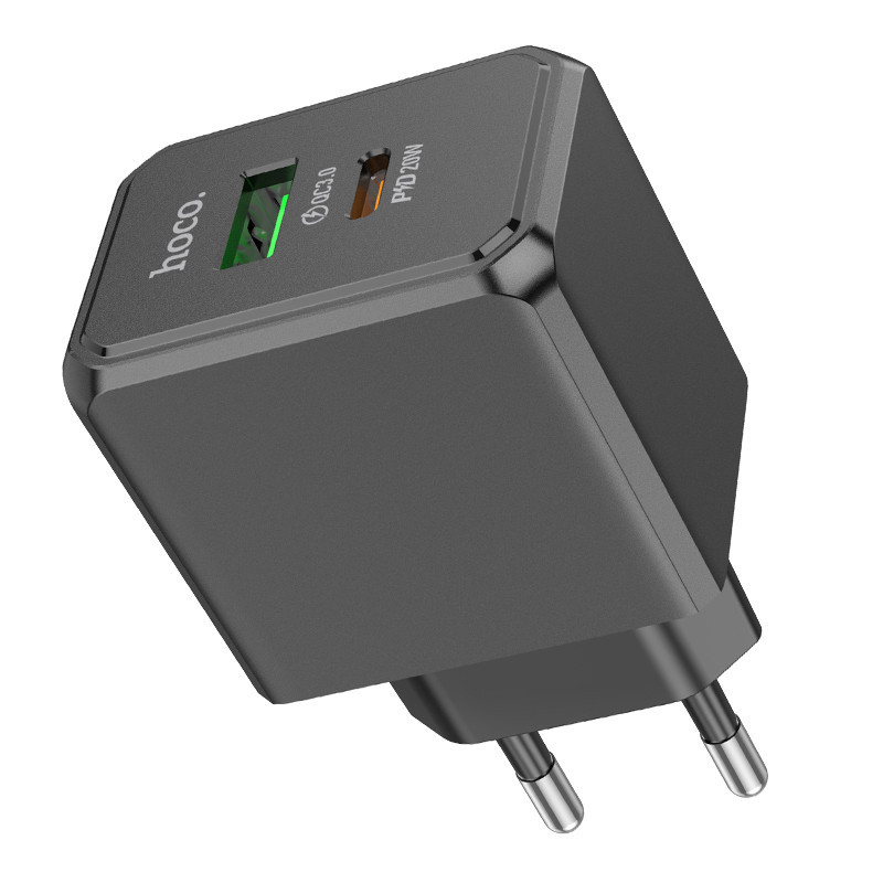 Зарядное устройство HOCO CS14A Ocean 20W черное Киев - изображение 7