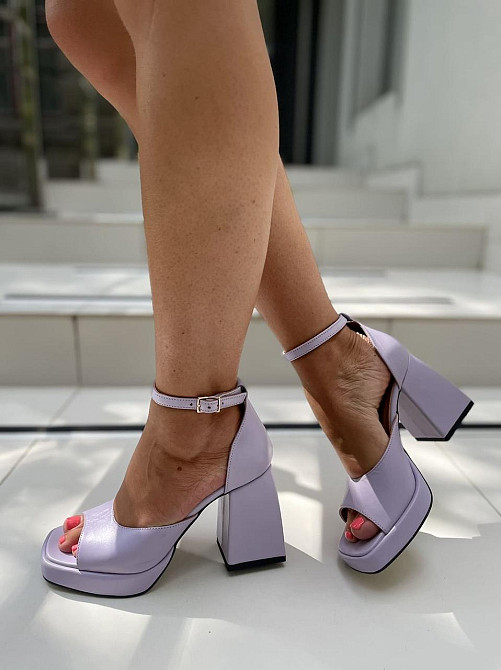 SANTINI Босоніжки жіночі SANTINI 212184-118 лаванда (літо, шкіра натуральна) (5080) Коломыя - изображение 5