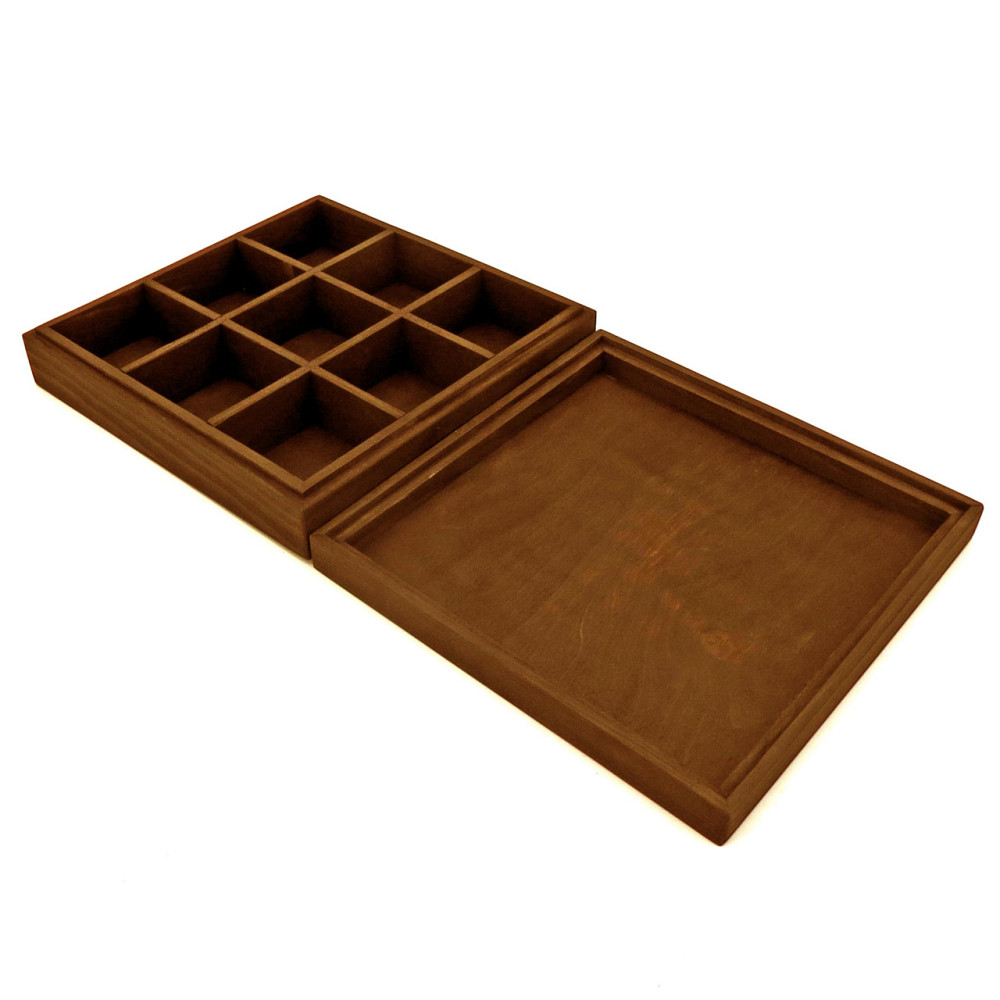 Менажниця дерев'яна "Сальса" терракот Миколаїв - фото 1