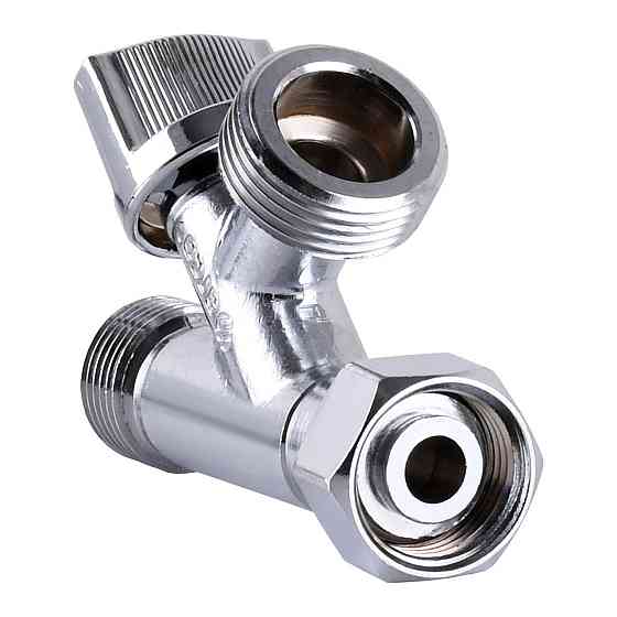 Кран шаровый с прижимной гайкой ARCO CONECTA 1/2″х1/2″х3/4″ 280020 (000019852) Киев