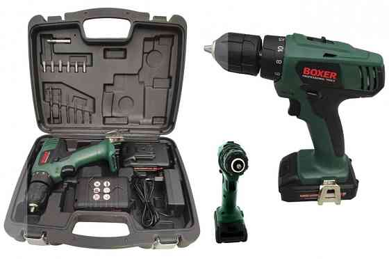 Аккумуляторный шуруповерт-дрель SR-019 18V, 2 батареи 1,5Ah, 2 скорости, LED подсветка, реверс Одесса