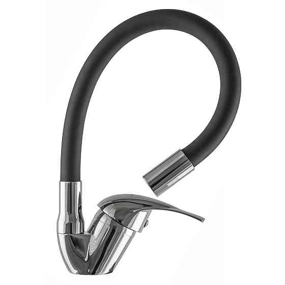 Змішувач для кухні EcoMix ENERGO E-GEZ-203SLR-BLACK Київ