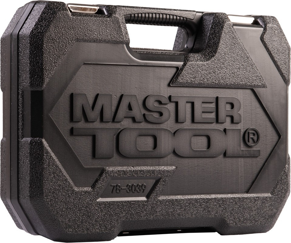 MASTERTOOL Набір інструментів MASTERTOOL ⅜" 39 шт 8-22 мм CrV кейс з металевими замками 78-3039 Киев - изображение 2
