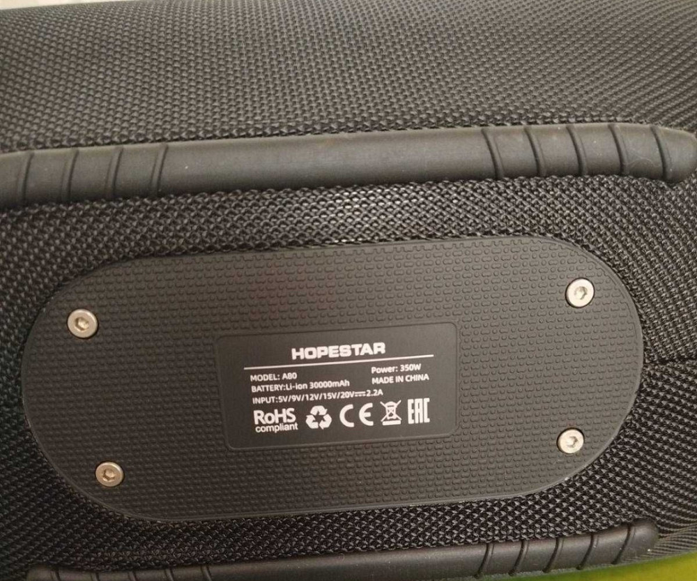 Hopestar A80 350W Bluetooth колонки чорные (Оригинал) Харьков - изображение 2