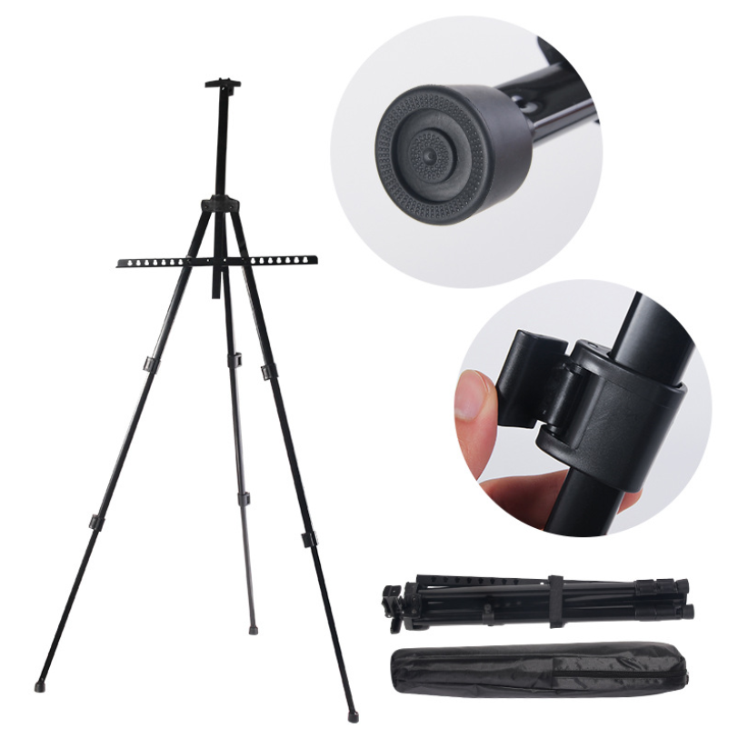 Портативный мольберт-тренога с чехлом, 90-160 см Киев - изображение 1