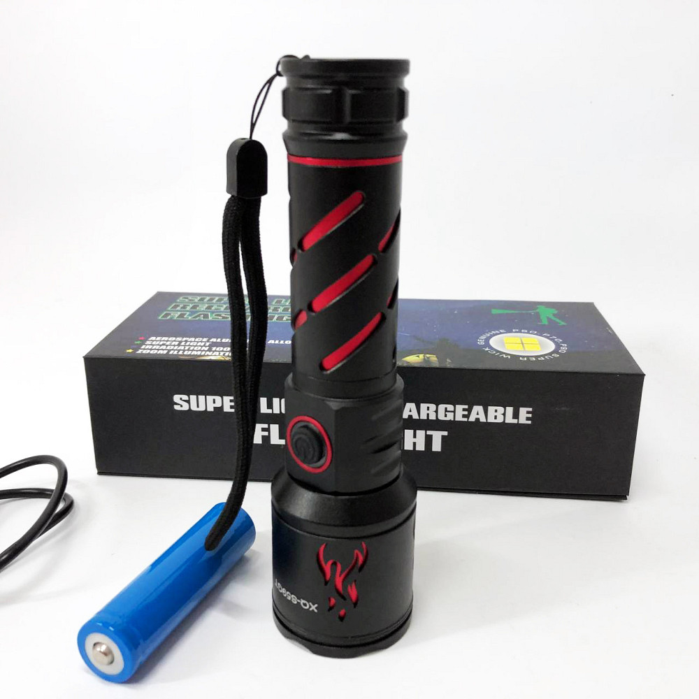 Кишеньковий міні ліхтар XQ-S59-GT, Переносний ручний потужний ліхтар Оригінальний ручний SP-99 Львів - фото 8