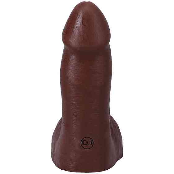 Фалоімітатор Doc Johnson The Realistic Cock ULTRASKYN - 5 Inch with Balls Chocolate Sex Aura Київ