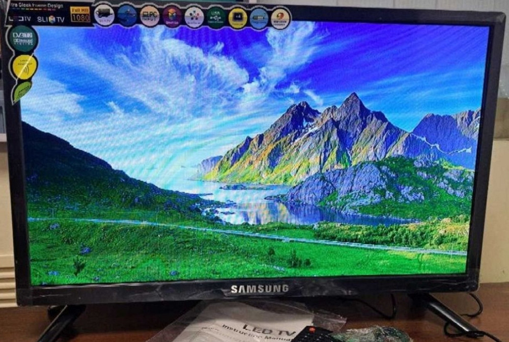 Телевизор 12Вольт Самсунг 24дюйм SlimTV+T2 FULLHD монитор USB/HDMI LED Киев - изображение 3