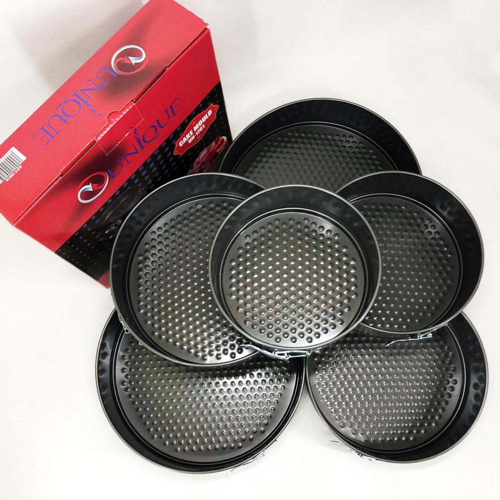 Форма кругла для духовки Unique, Форма для випічки нержавіюча сталь Набір складання торта MP-26 Львів - фото 8
