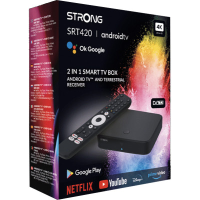 Медиаплеер Strong SRT 420 Android TV і ефірний приймач в одному пристрої (SRT 420) Винница - изображение 7
