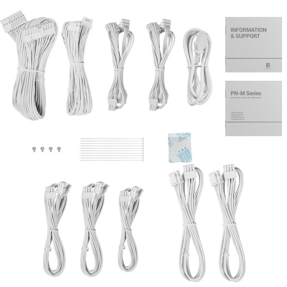 Блок живлення GamerStorm PN850M White (R-PN850M-FC0W-JGEU) 850W ( Білий ) Харків - фото 4