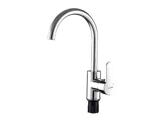 Змішувач на мийку хром LEON-011 CHROME ТМ PLAMIX Київ