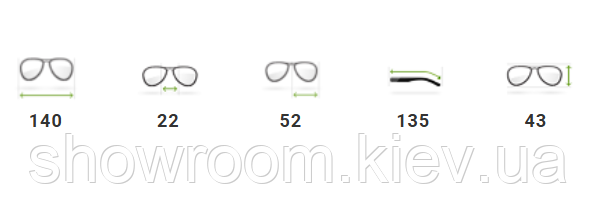 Жіночі сонцезахисні окуляри Rb 2140-2 Polaroid Wayfarer Київ - фото 5