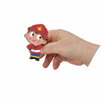 Развивающая игрушка Janod Магнитные истории Пожарные 30 элементов (J05453) Винница - изображение 7