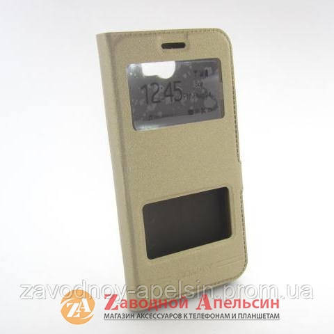 Чехол книжка Huawei Honor 5 Y5-II Smart Case gold Одесса - изображение 1