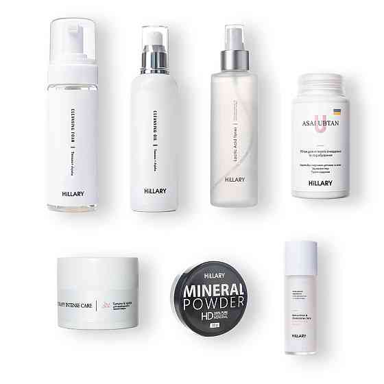 Набір для догляду з матуючим ефектом СТОП жирний блиск Hillary Київ
