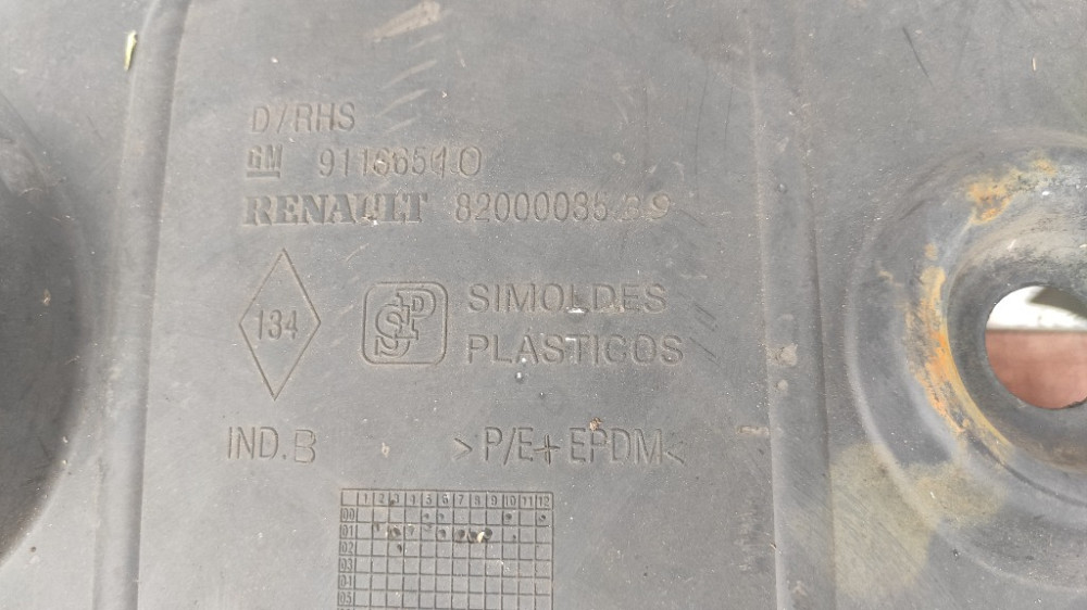 Підкрилок задній правий Nissan Primastar 2001-2013 (8200003539) Ковель - изображение 3