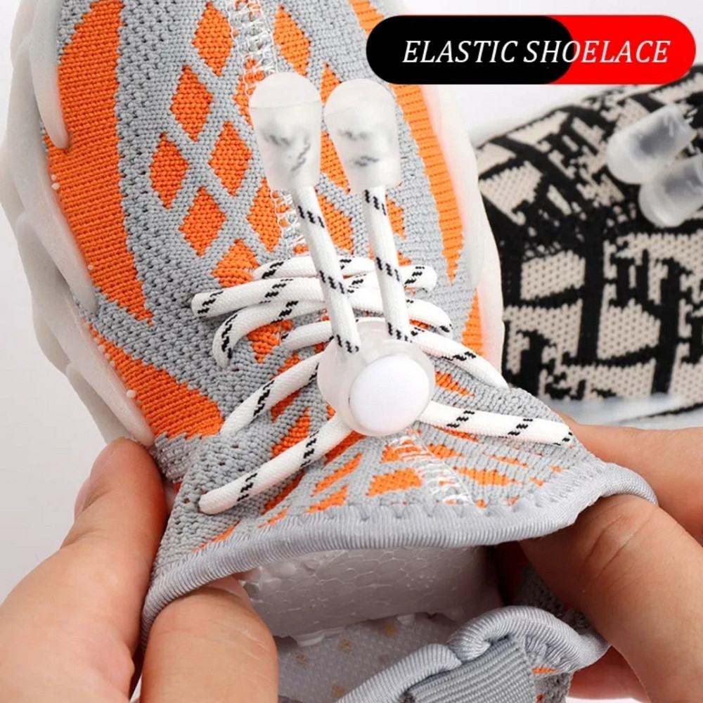 Шнурки эластичные без завязок с пластиковыми фиксаторами Смела - изображение 6