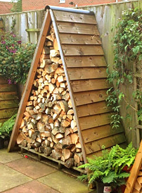Дровница деревянная 