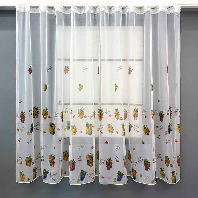 Кухонная арка VR-Textil № 1753т шифон разноцветный 280х170 см (53-0058) Киев - изображение 1