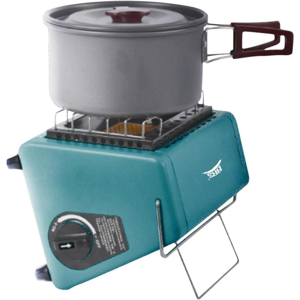 Газовий пальник-обігрівач BRS-H23, зелений Київ - фото 2