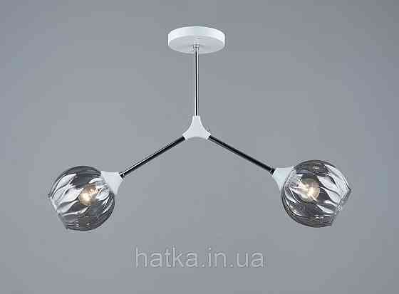Декоративная люстра Sirius B A4160/2 CH+WT на 2 плафона Киев