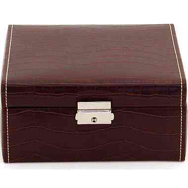 Скринька для зберігання годинника Friedrich Lederwaren Bond 6, коричнева крокодил Рівне