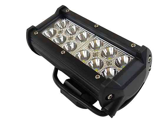 Фара далекого світла (12 led, додаткова з кріпленням, прямокутна) світлодіодна Мукачево