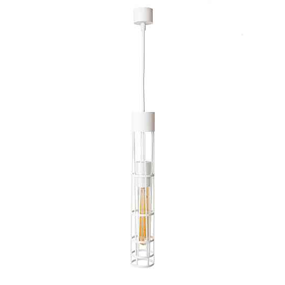 Cветильник лофт подвесной Е27 белый Flow NL 6040 WH Киев