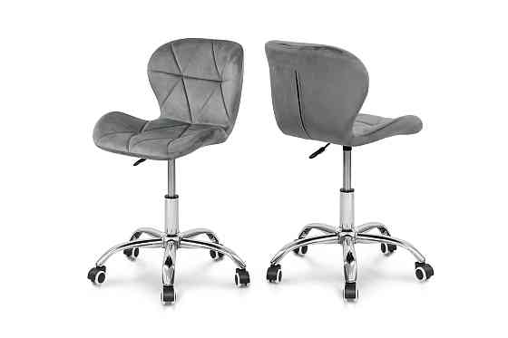 Стілець офісний Роккі, велюр сірий Київ