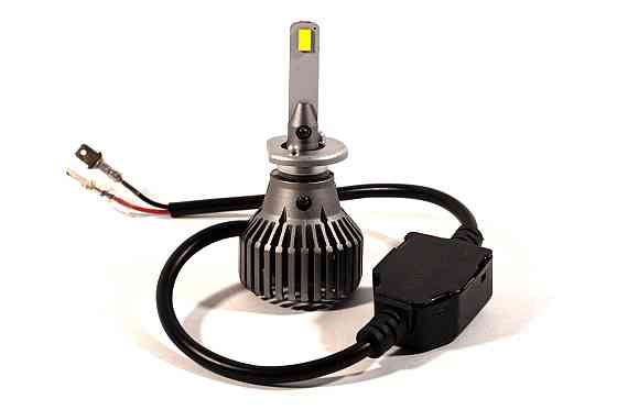 Комплект світлодіодних ламп HeadLight F1X H1 (P14,5s) 52W 12V 8400Lm з активним охолодженням (збільшена світловіддача) Харків