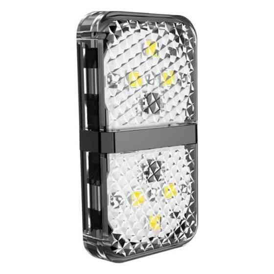 Индукционная LED подсветка дверей авто BASEUS Door open warning light CRFZD-01 (Прозрачная) Николаев