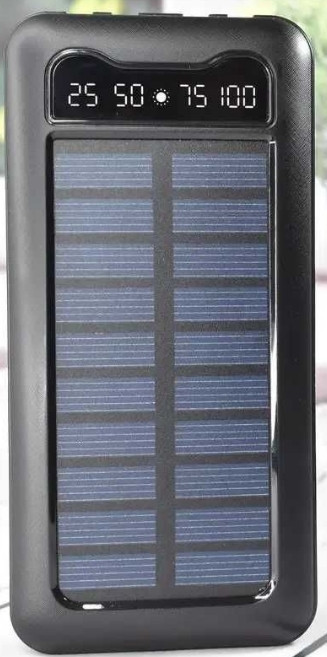 Solar Power Bank Павербанк с солнечной батареей + фонарик 10000 mAh. Киев - изображение 7