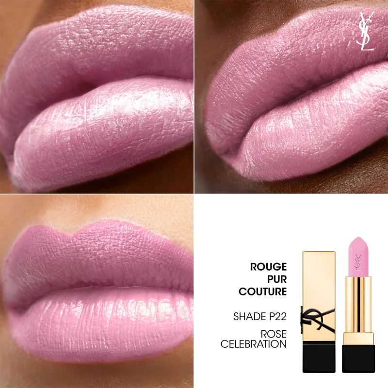Помада для губ Yves Saint Laurent Rouge Pur Couture Caring Satin Lipstick P22 Rose Celebration Слов'янськ - фото 3