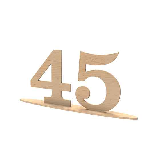 Номерки деревянные настольные Киев