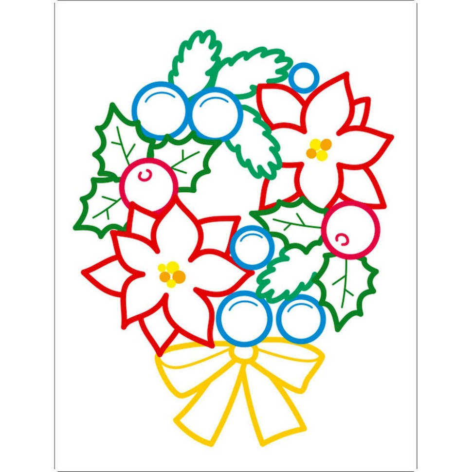 Дитяча книжка-розмальовка "Солодкі свята" 18713 з кольоровим контуром Вінниця - фото 5